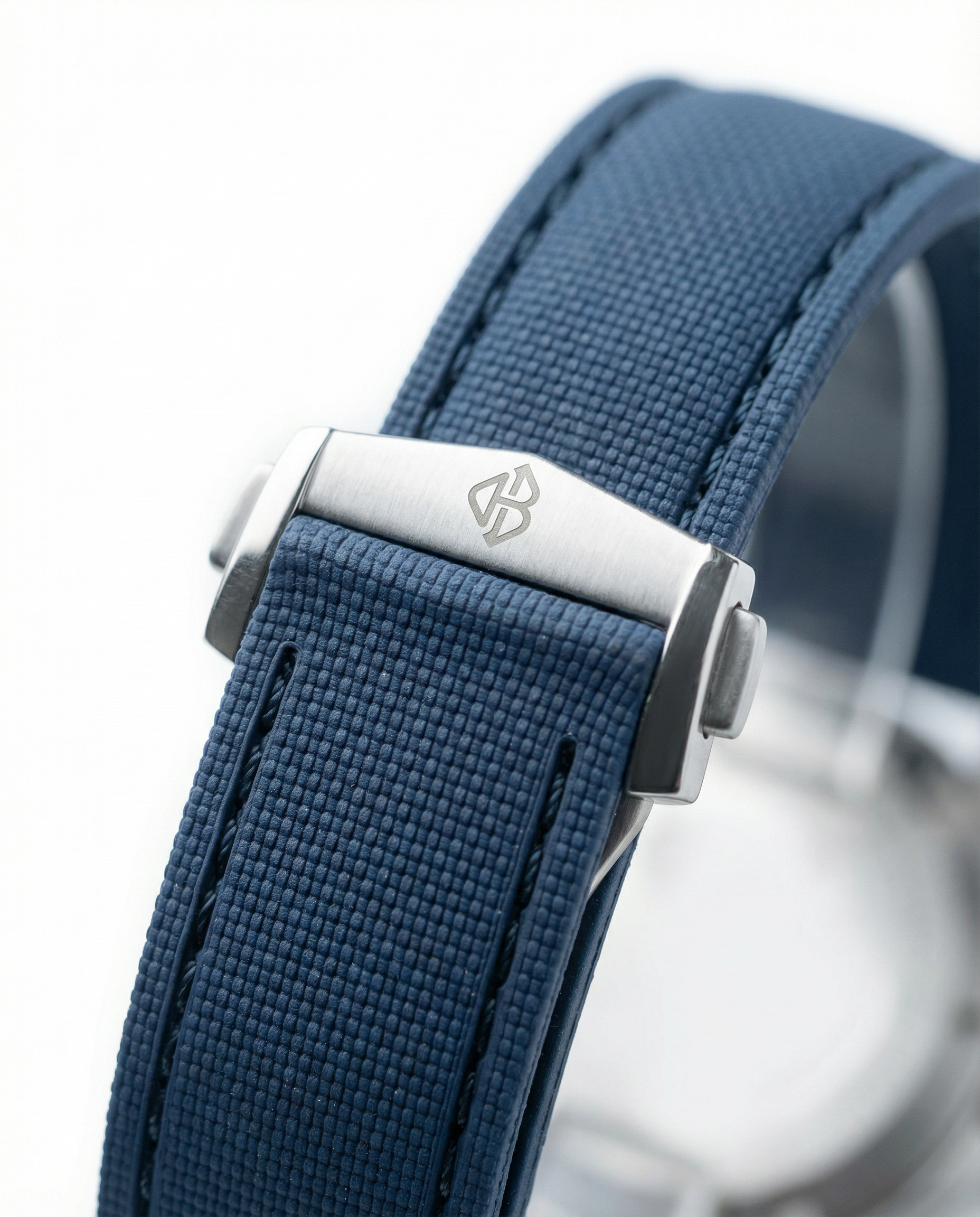 FKM Uhrenband 20mm Blau – Horace & Bay